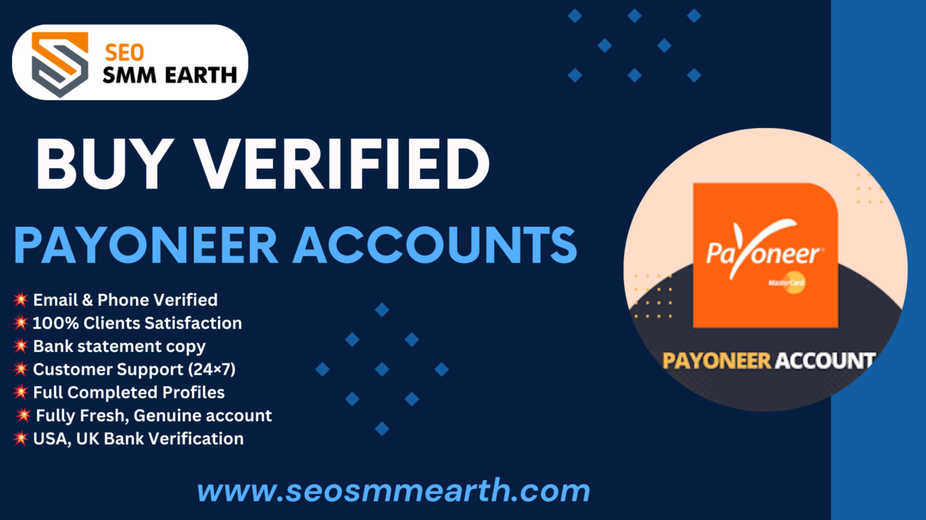 Buy Verified Payoneer Accounts