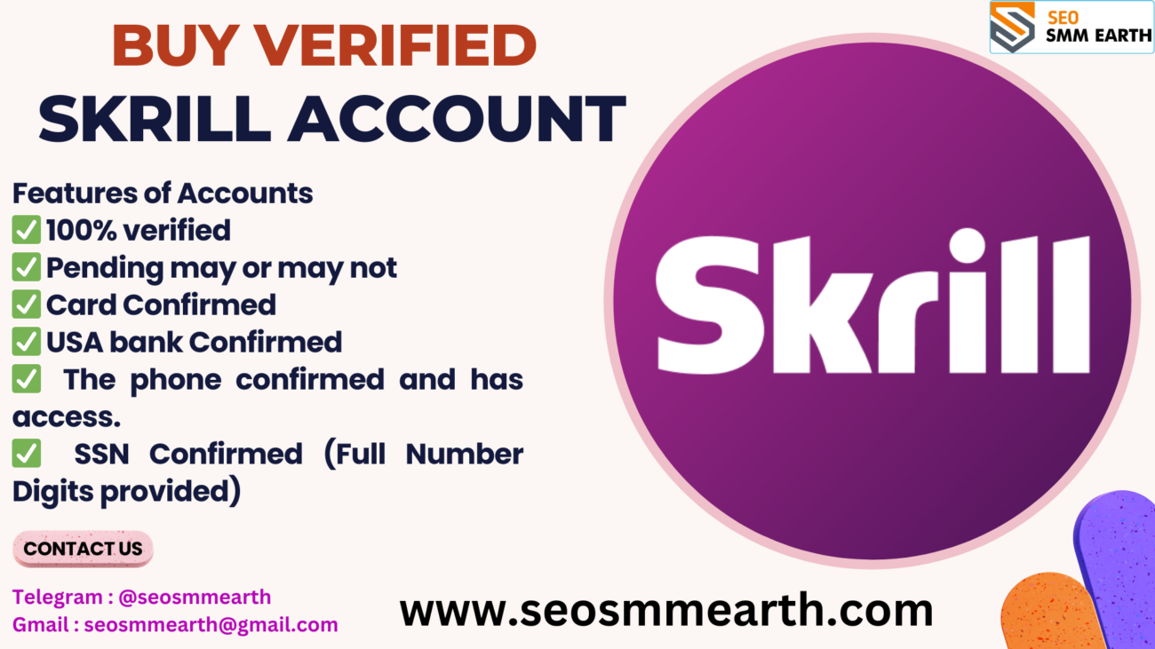 Buy Verified Skrill Account